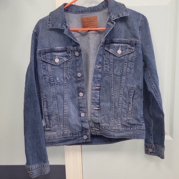 Lucky Brand faded denim jacket - Picture 2 of 7